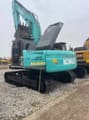 2023 Kobelco SK200D crawler excavator rear three-quarter view