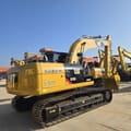 2022 Caterpillar 323DL crawler excavator, rear three-quarter view