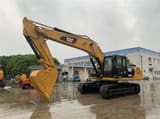 2023 Caterpillar 325D crawler excavator, side view