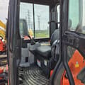 2021 Kubota U55 mini excavator interior view