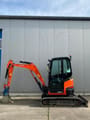 2021 Kubota U27-4 mini excavator, side view