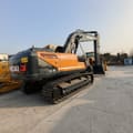 2024 Hyundai R220LC-9S crawler excavator, rear three-quarter view