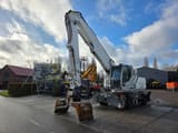 2020 Sennebogen 821 material handler, front three-quarter view