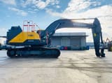 Volvo EC300EL crawler excavator, side view
