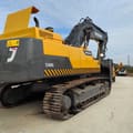 2021 Volvo EC480D crawler excavator, rear three-quarter view