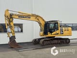 2018 Komatsu PC210LC-11 crawler excavator, side view