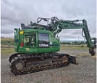 2018 Komatsu PC138US-11 crawler excavator, side view
