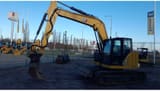 2021 Caterpillar 310-07 crawler excavator side view