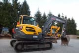 2015 Volvo ECR88D crawler excavator, side view