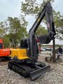 2023 Volvo EC60D crawler excavator, rear three-quarter view