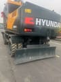 2023 Hyundai R210W-9S wheel excavator rear view