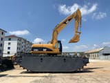 Pelle sur chenilles Caterpillar 320CL 2018 vue de côté