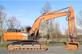2021 Hitachi Zaxis 300 LC-7 crawler excavator, side view