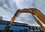 2014 Hyundai R55W-9 wheel excavator boom and arm detail