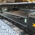 2022 Caterpillar 312D2 crawler excavator track frame detail