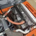 2024 Doosan DX340LC crawler excavator engine compartment view