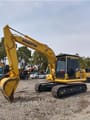 2019 Komatsu PC130 crawler excavator, side view