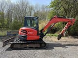 2017 Kubota U55-4 crawler excavator, side view