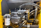 2022 Komatsu PC210LC-8 engine compartment detail