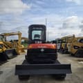 2022 Kubota U55-4 mini excavator, rear view