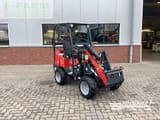 2024 Schäffer 1622 mini excavator, front three-quarter view