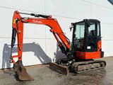 2020 Kubota KX037-4 mini excavator, side view