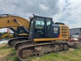 2014 Caterpillar 323E crawler excavator side view