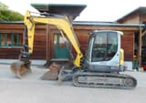 2016 Wacker Neuson EC 80 mini excavator, side profile view