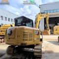 2022 Caterpillar 305.5E2 mini excavator rear view