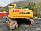 2001 Komatsu PC240LC-6K crawler excavator rear view