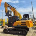 Sany SY245H crawler excavator, side view