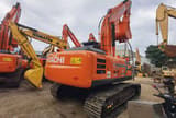 2024 Hitachi ZAXIS 200G crawler excavator, rear three-quarter view