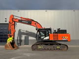 2018 Hitachi Zaxis 490 LCH-6 crawler excavator, side view