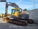 2018 Volvo ECR355E crawler excavator, rear three-quarter view