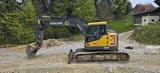 2008 Volvo ECR145CL crawler excavator side view