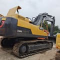 2025 Volvo EC480DL crawler excavator, rear three-quarter view