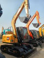 2023 Sany SY75C crawler excavator, side view