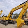 2022 Komatsu PC350-7 crawler excavator, side view