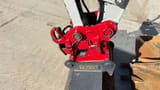 2016 Takeuchi TB240 mini excavator Powertilt attachment close-up