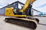 2013 Caterpillar 329EL crawler excavator side view