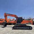 2024 Doosan DX300LC-9C crawler excavator, side profile view