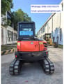 2023 Kubota KX057-4 mini excavator rear view