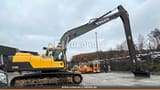 2012 Volvo EC220DL crawler excavator, side view