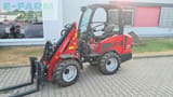 2023 Schäffer 23E mini loader, front three-quarter view