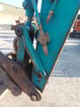 2017 Kobelco SK140SRLC-5 excavator boom and attachment detail