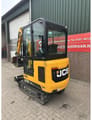 2023 JCB 19C-1 mini excavator rear three-quarter view