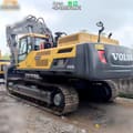 2019 Volvo EC480DL crawler excavator, rear three-quarter view