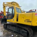 2023 Komatsu PC200-6 crawler excavator side view