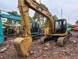 2021 Caterpillar 313C crawler excavator, front three-quarter view