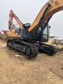 2022 XCMG XE370DK crawler excavator, side view